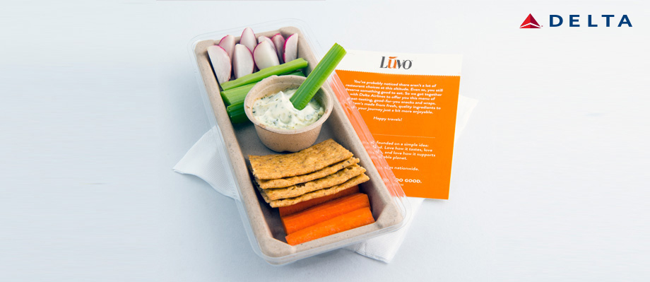 Luvo partners with Delta Airlines