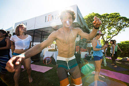 Yoga Class with Eoin Finn at Wanderlust 2014