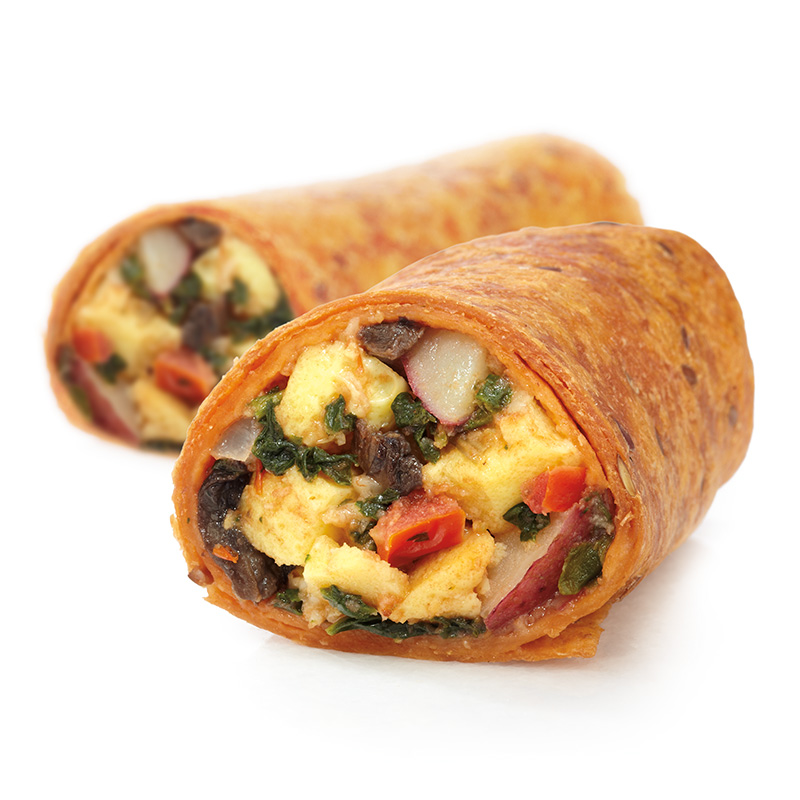 Organic Vegetarian Frozen Breakfast Burrito