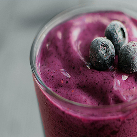 Blueberry Coconut Smoothie