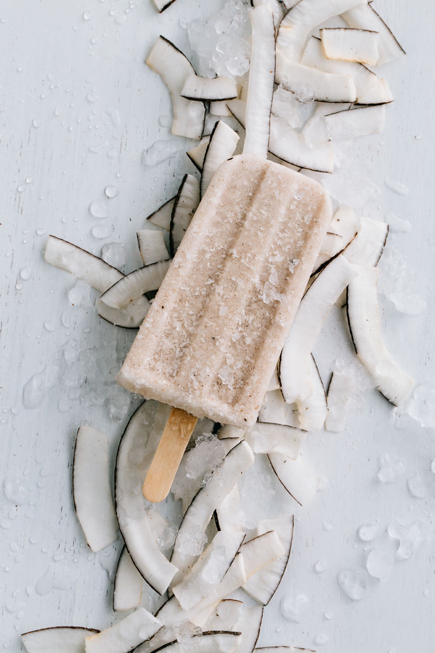 Coconut Cinnamon Amaretto #CincoDeMayo #Gourmet #Luvo #PopsicleRecipes 