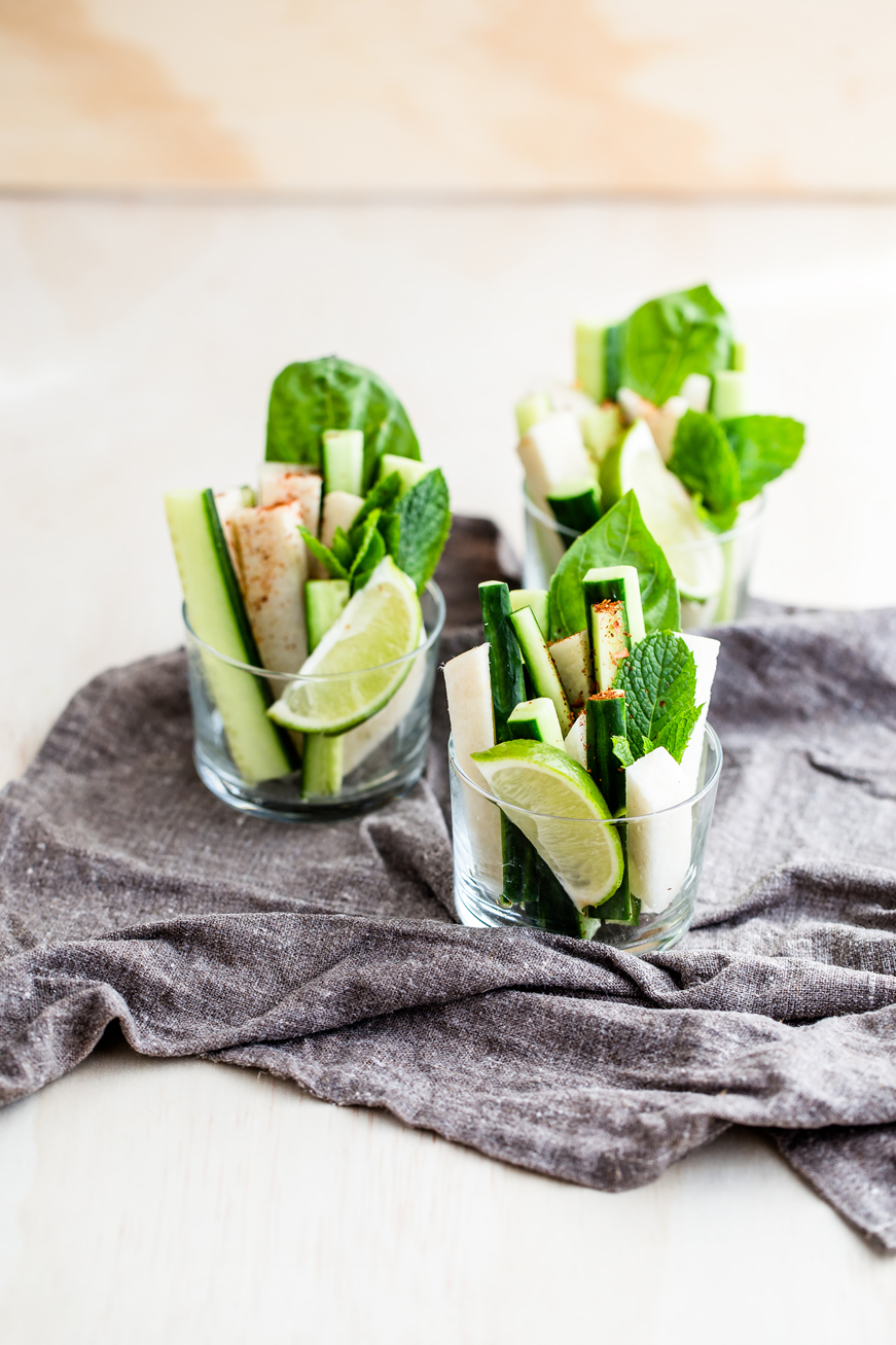 Cool off with our crunchy, refreshing #jicama salad recipe -- @luvoinc