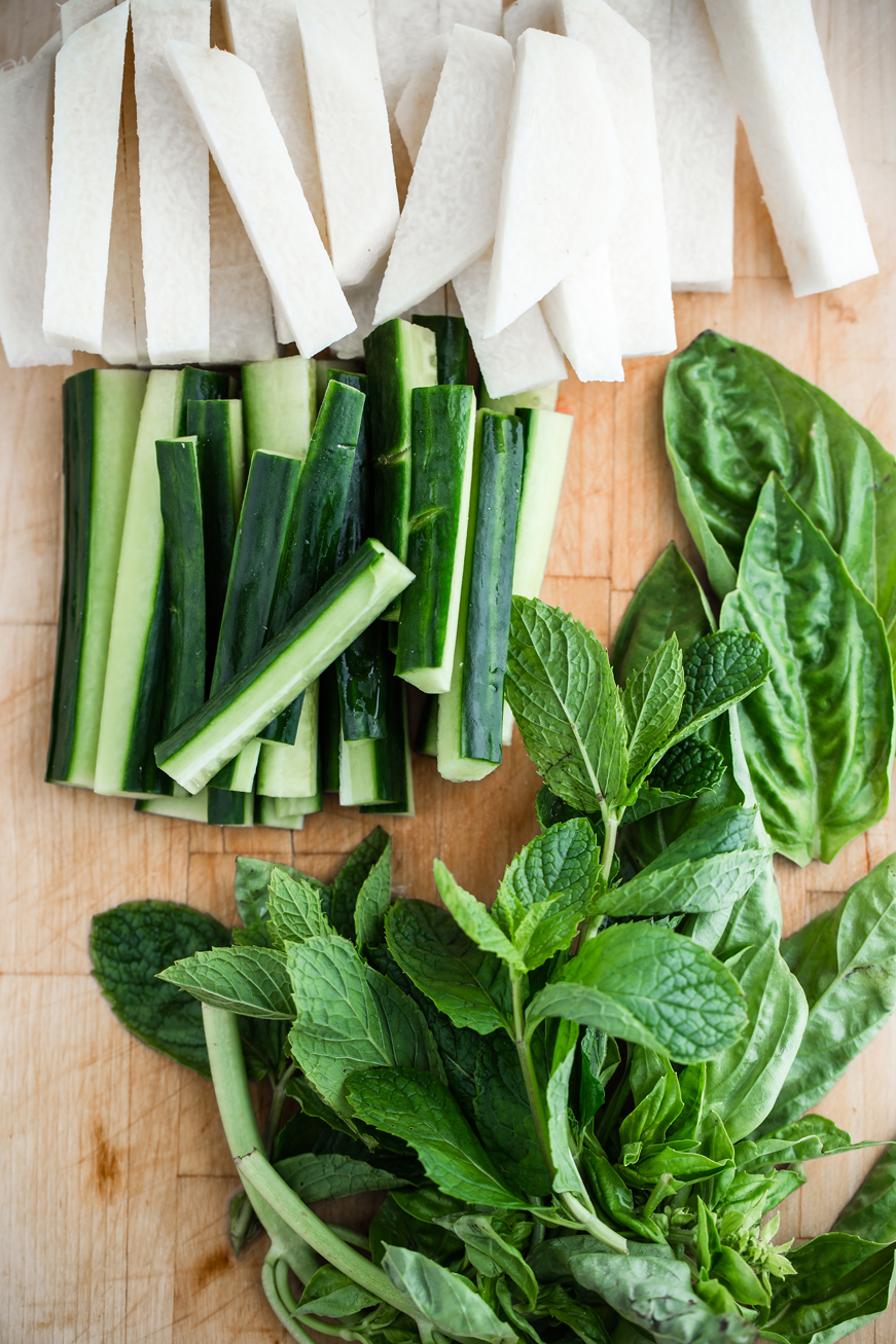 Cool off with our crunchy, refreshing #jicama salad recipe -- @luvoinc