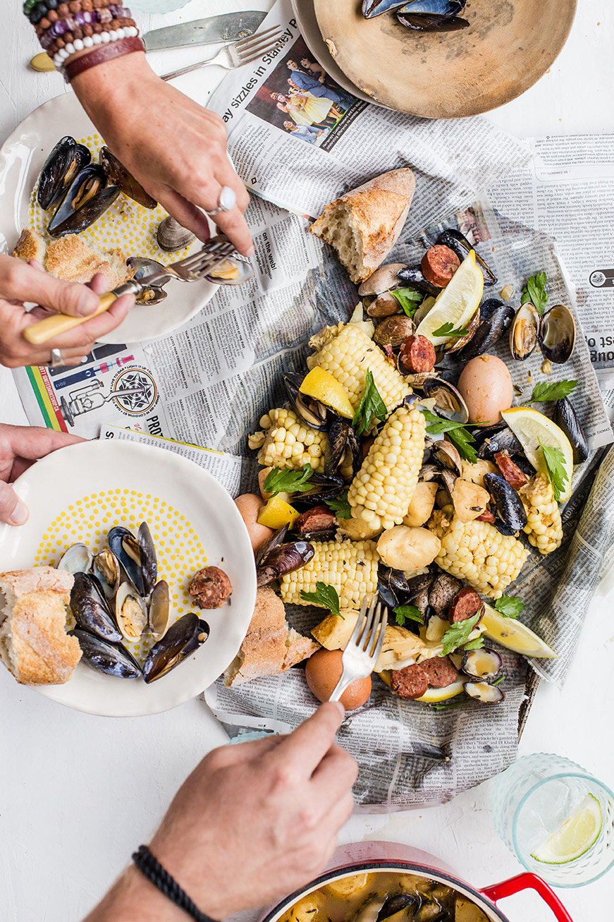 Everything you need to have a #clambake on the grill from @Luvoinc