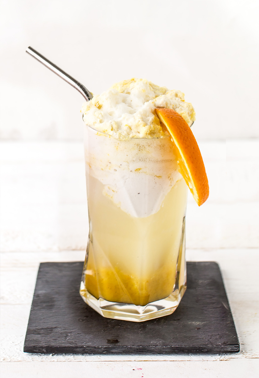 Vegan Orange Creamsicle Ice Cream Float recipes from @Luvoinc