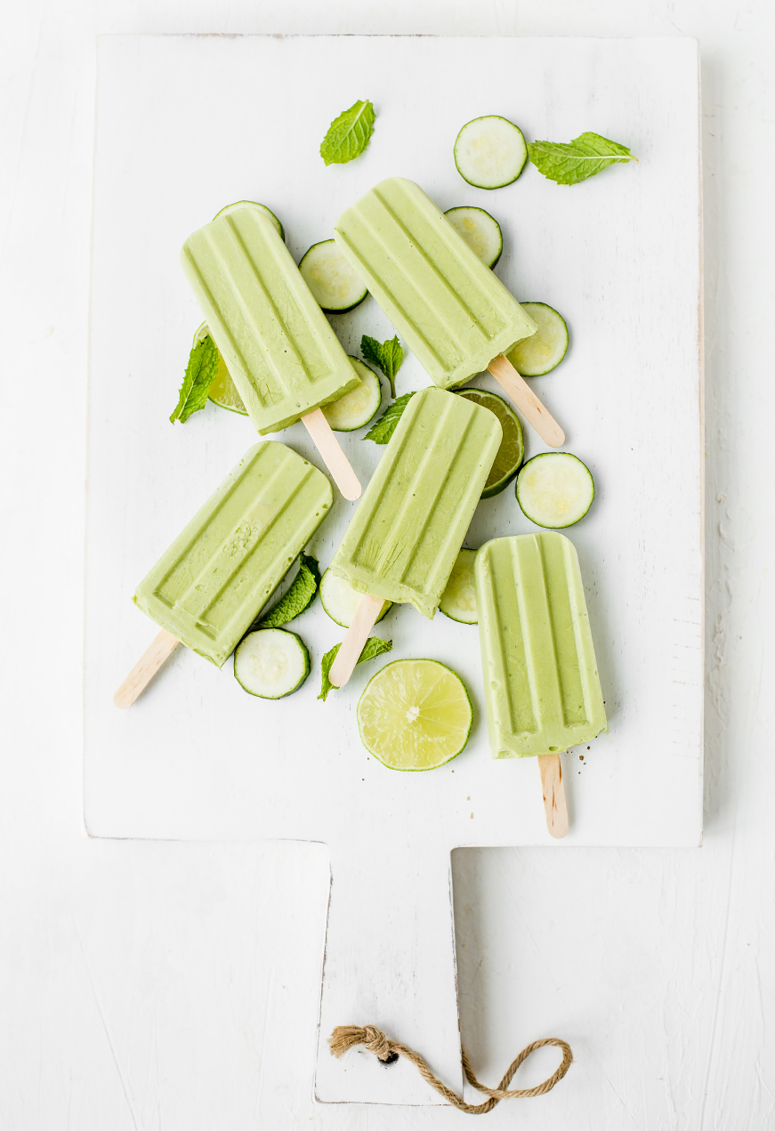 Add veggies to your child's diet with this recipe for the creamiest avocado lime popsicles from @Luvoinc